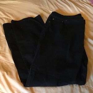 Charter Club Women's Boot Cut Jeans - Black